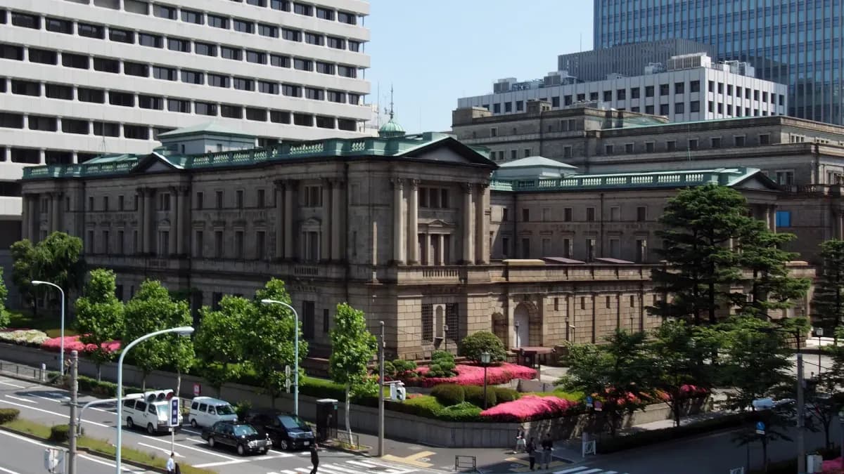 Bank of Japan. (Credit: By Wiiii-Wikimedia Commons/Modified by CoinDesk)
